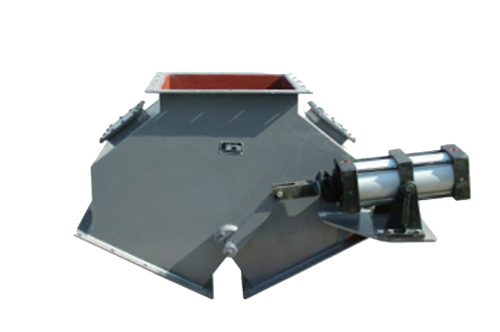 Pneumatic three-way distributing valve
