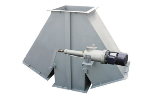Electric four-way distributing valve