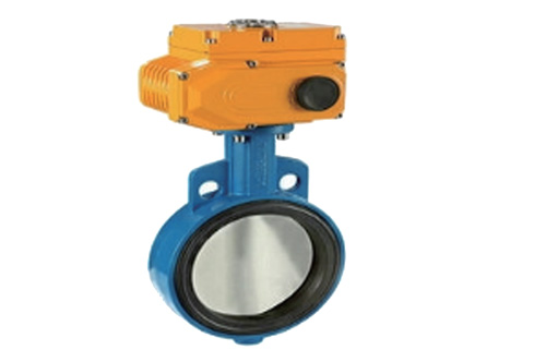Electric soft seal butterfly valve