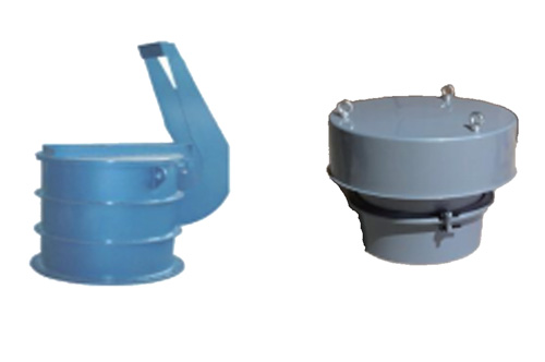 Elastic pressure self closing explosion-proof valve