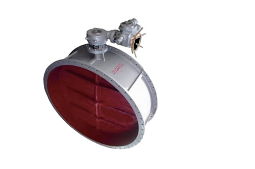 Electric high temperature butterfly valve