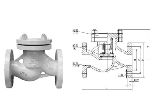 Lift Check Valve - H41H-16C/25