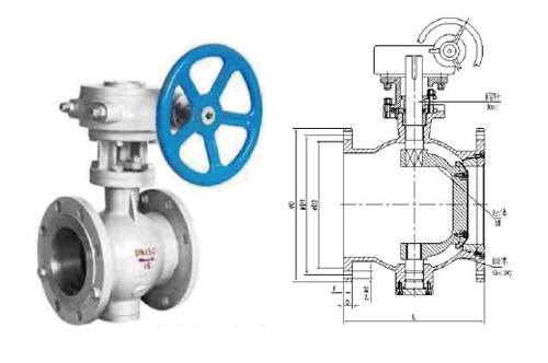 Eccentric Hemispherical Valve - PBQ40-16C/24/40