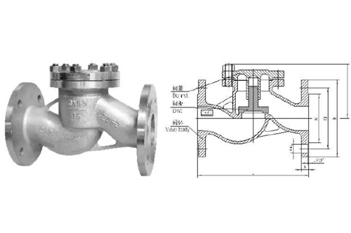 Stainless Steel Lift Check Valve - H41W-16/25
