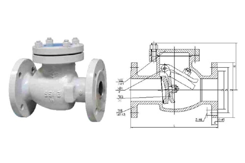 Swing Check Valve - H44H-16C/25