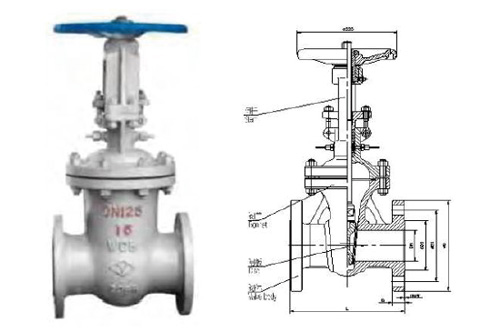 Water Seal Gate Valve - SZ41H-16C/25