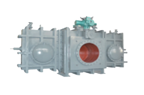 Electric fully enclosed gate valve