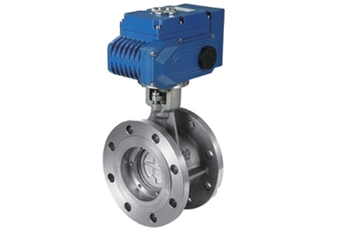 Electric hard seal butterfly valve